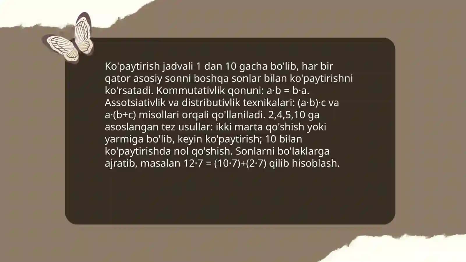 Tabiiy sonlar bilan amallar: qo'shish va ayirish 4
