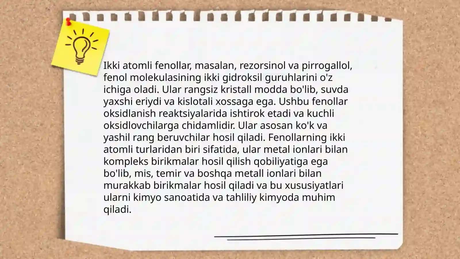 Ikki atomli fenollar 4