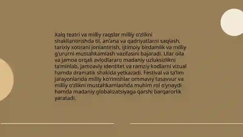 Xalq teatri va milliy raqslar 4