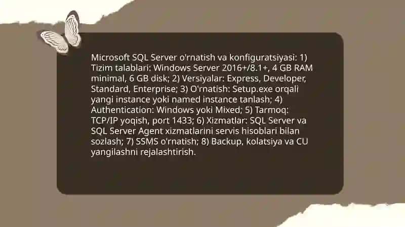 Microsoft SQL 4