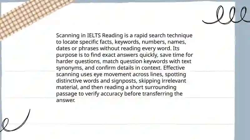 IELTS Reading: skimming and scanning strategies 4