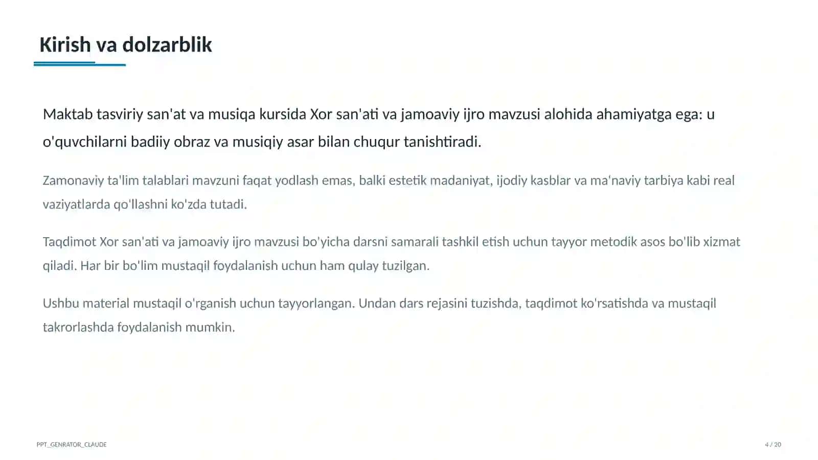 Tasviriy san'at va musiqa (1–7) 4