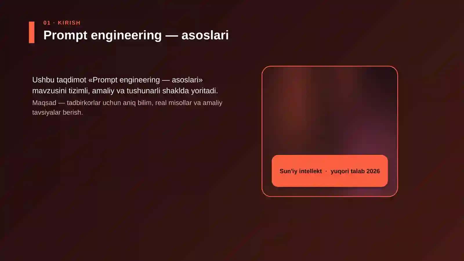 Prompt engineering — asoslari 4