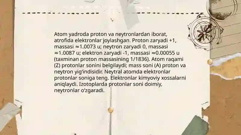 Kimyoviy element 4