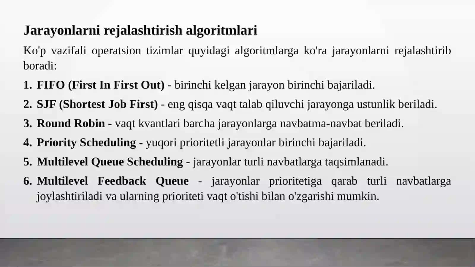 Operatsion tizimlar 4