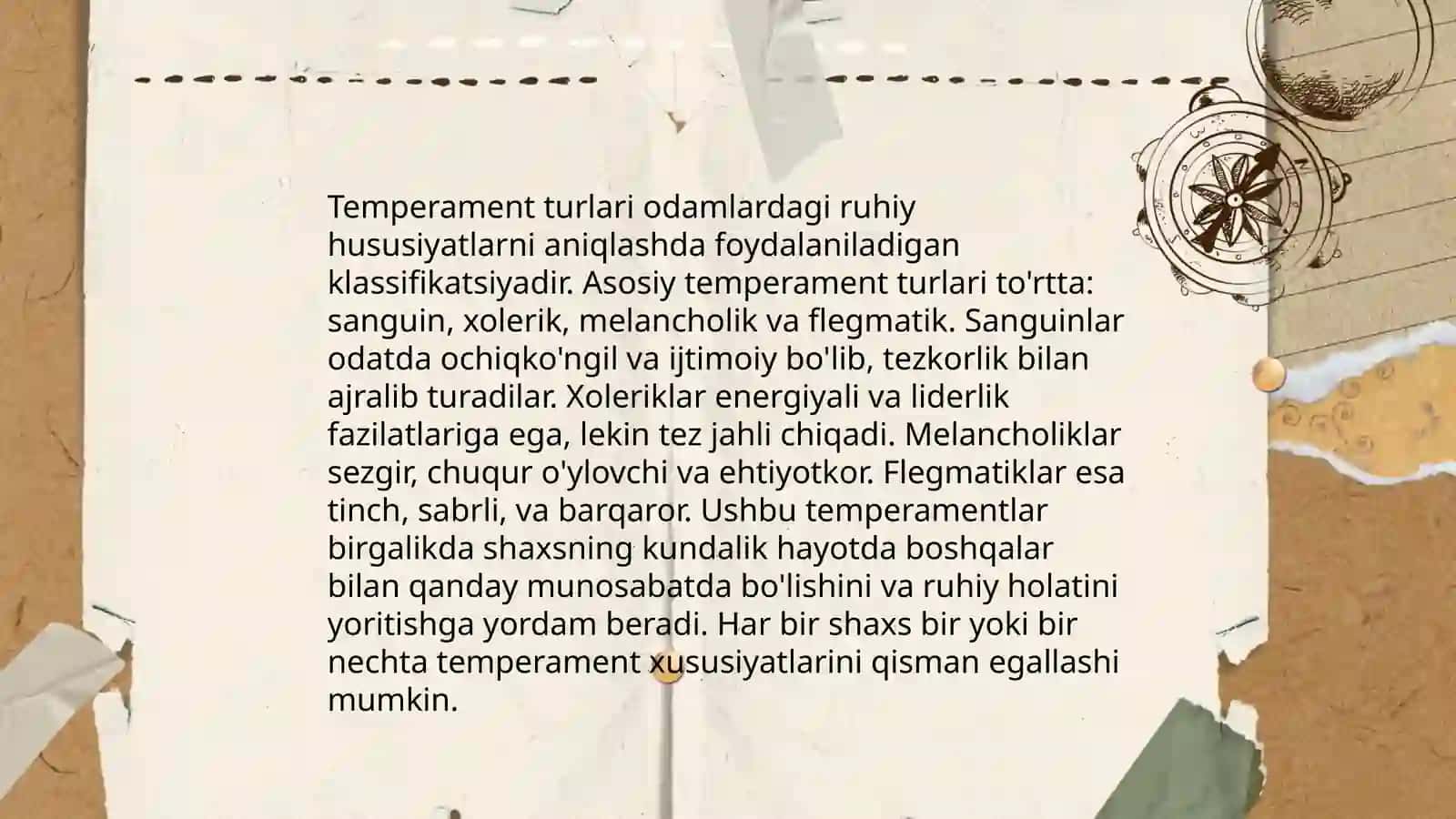Temperament 4
