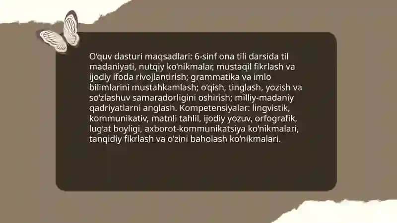 6-sinf "Ona tili" darsligi 4