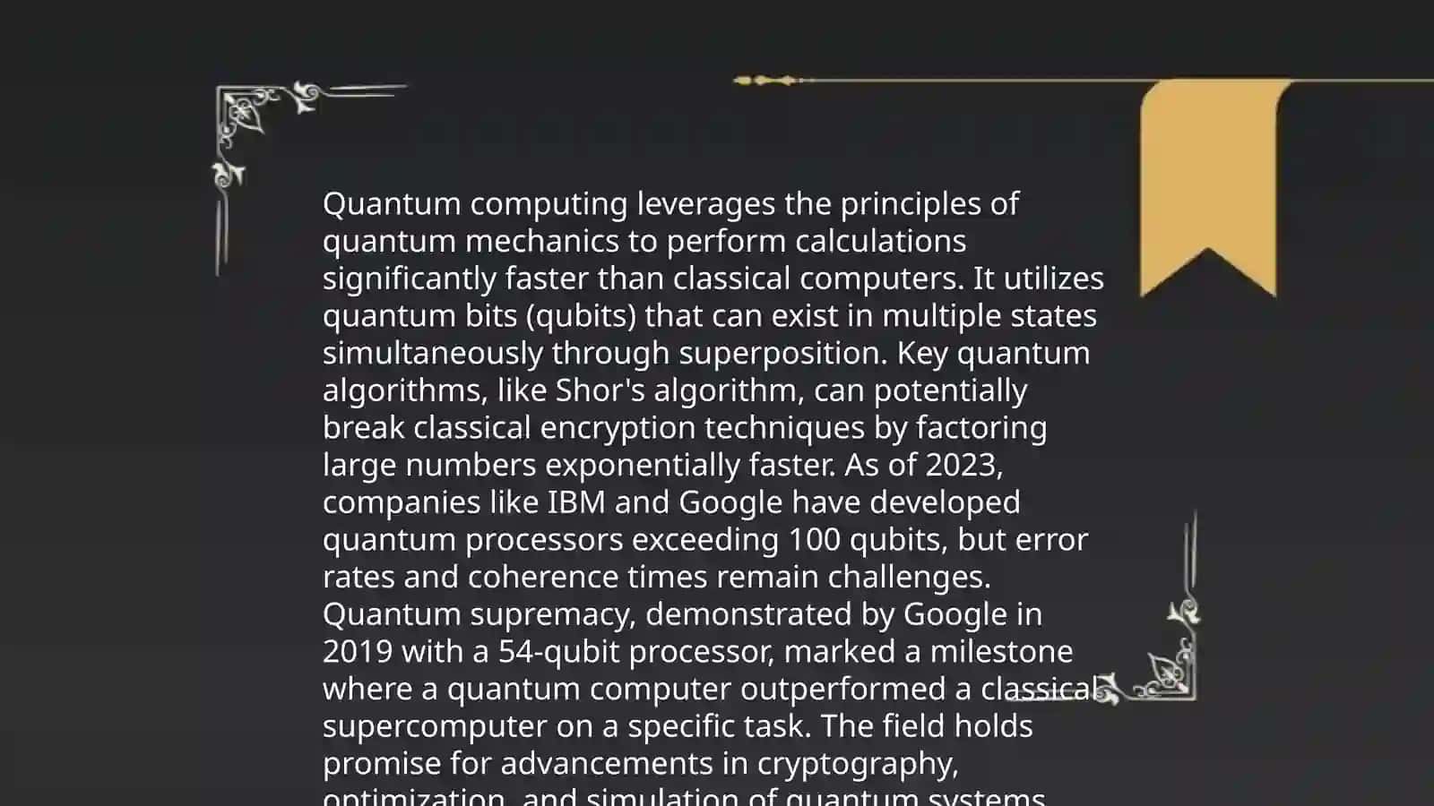 Artificial Intelligence and Machine Learning 4