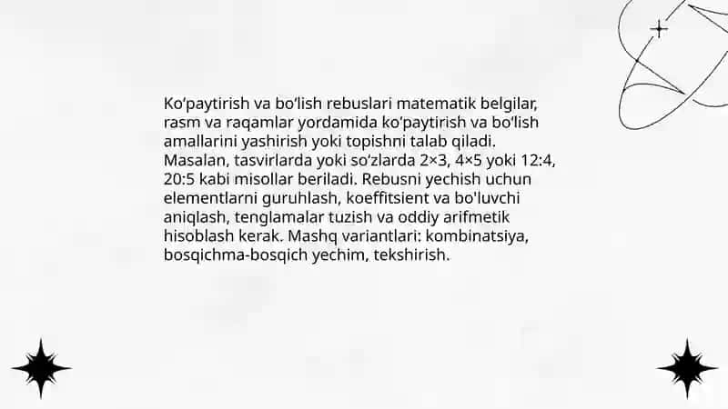 Matematik rebuslar 4