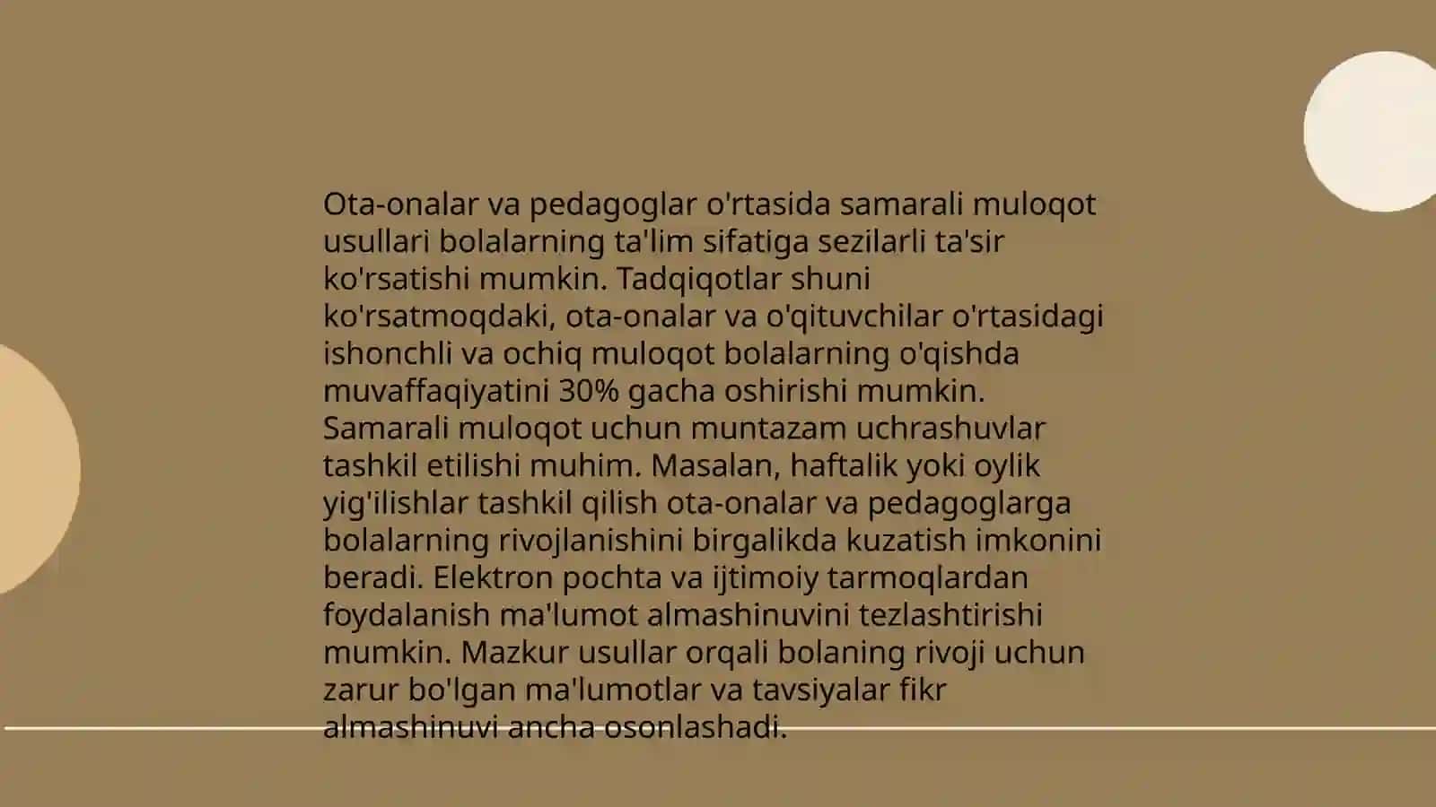 Maktabgacha taʼlim tashkilotining ota - onalar bilan hamkorligining andragogik xususiyatlari 4