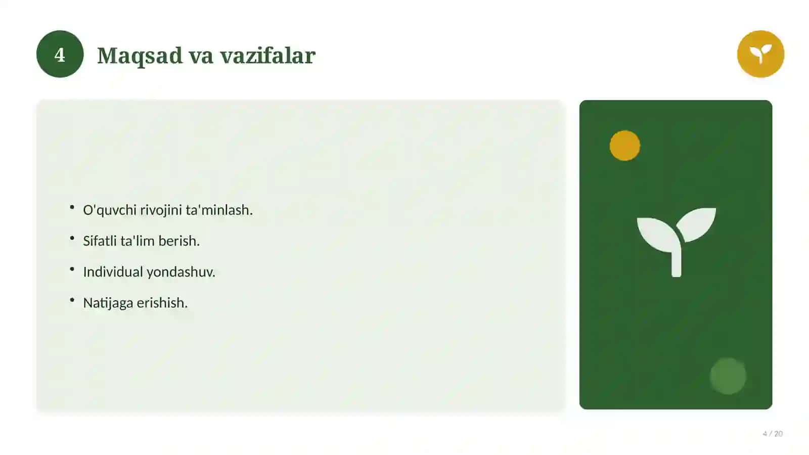 Nutq madaniyati: nazariy asoslari, an'anaviy yondashuvda (Bitiruv malakaviy ishi (diplom)) 4