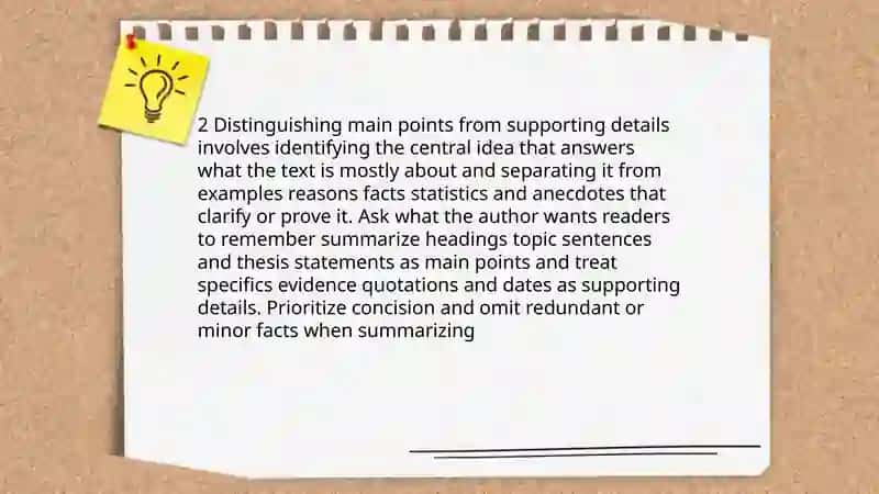 Summarizing texts effectively 4