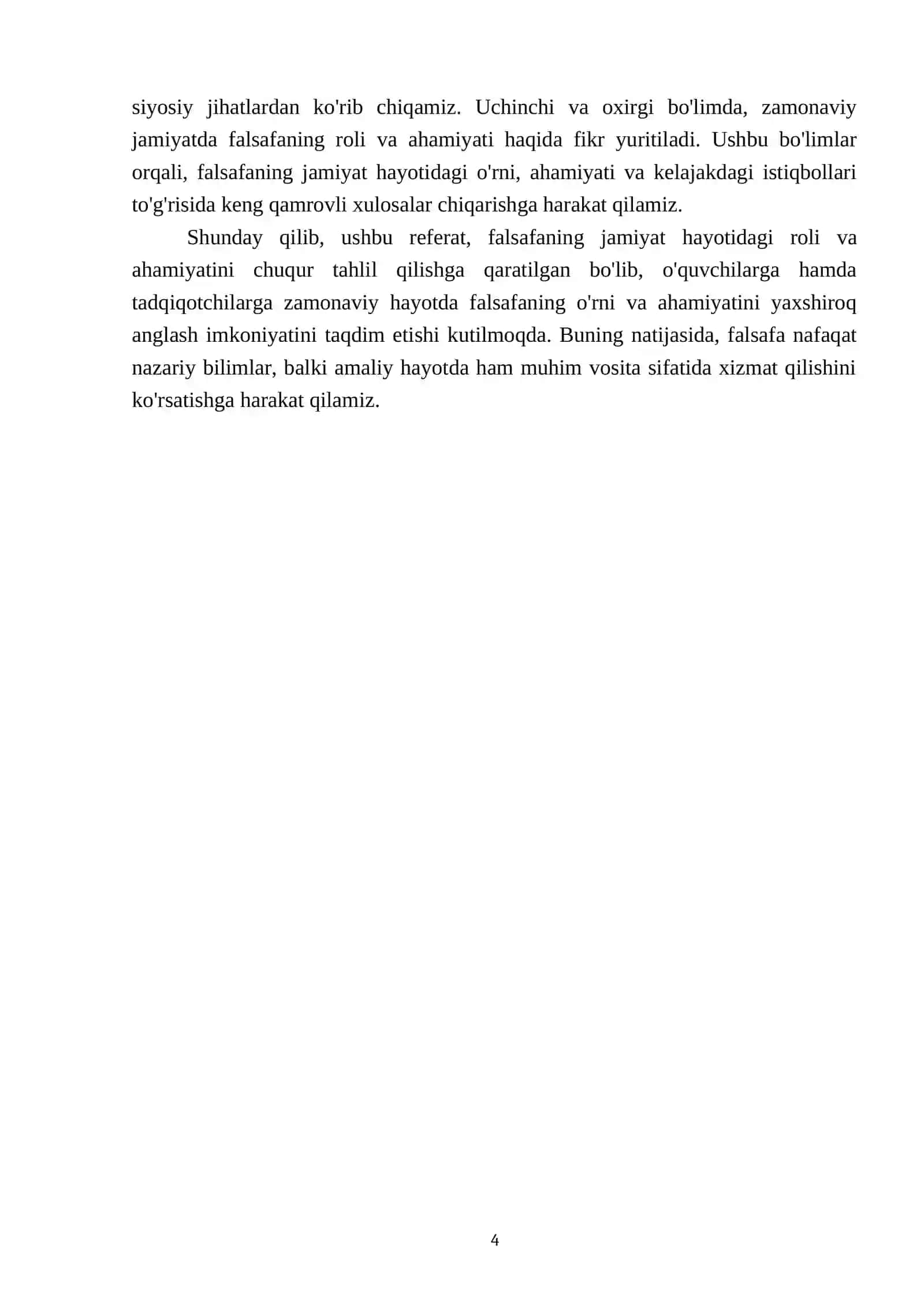 Falsafa va uning jamiyat hayotdagi ro‘li 4