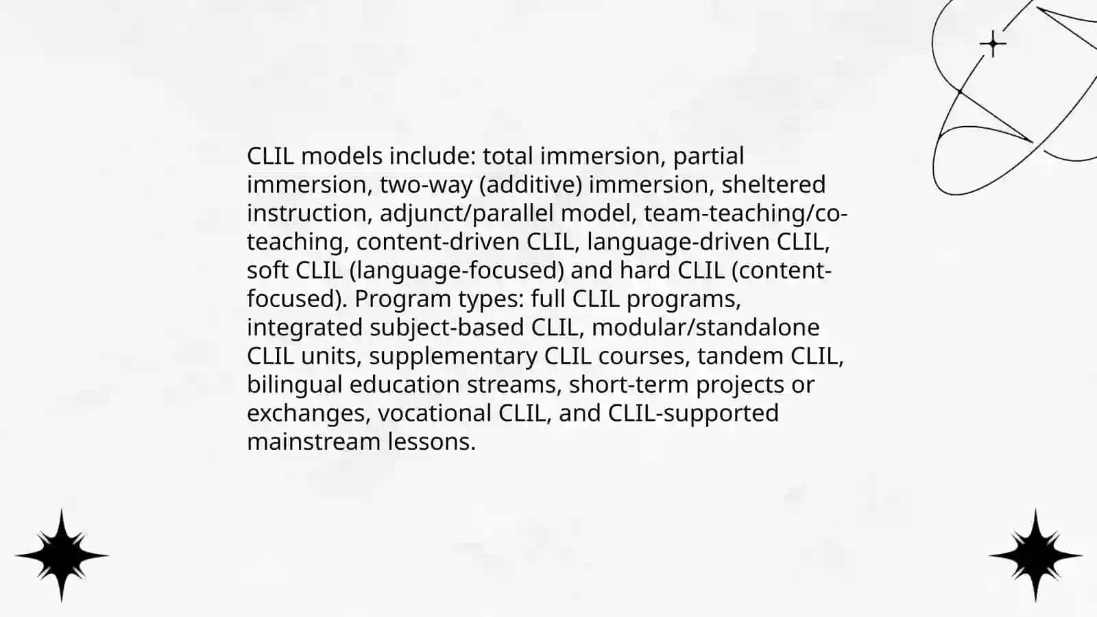 Content and Language integrated learning (CLIL) 4