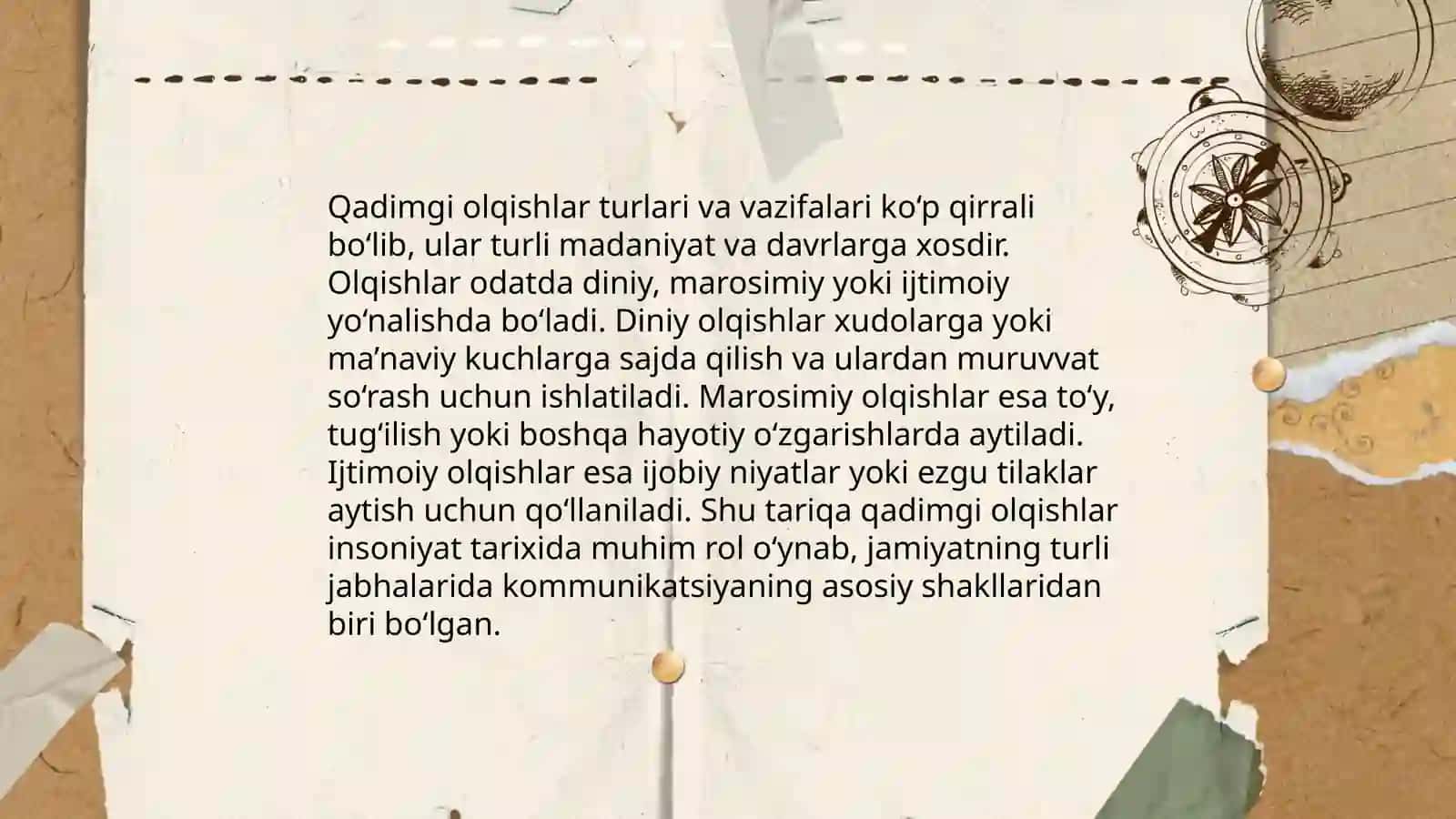 Oʻzbek xalq olqishlari va qargʻishlarini sharhlash va tahlil qilish 4