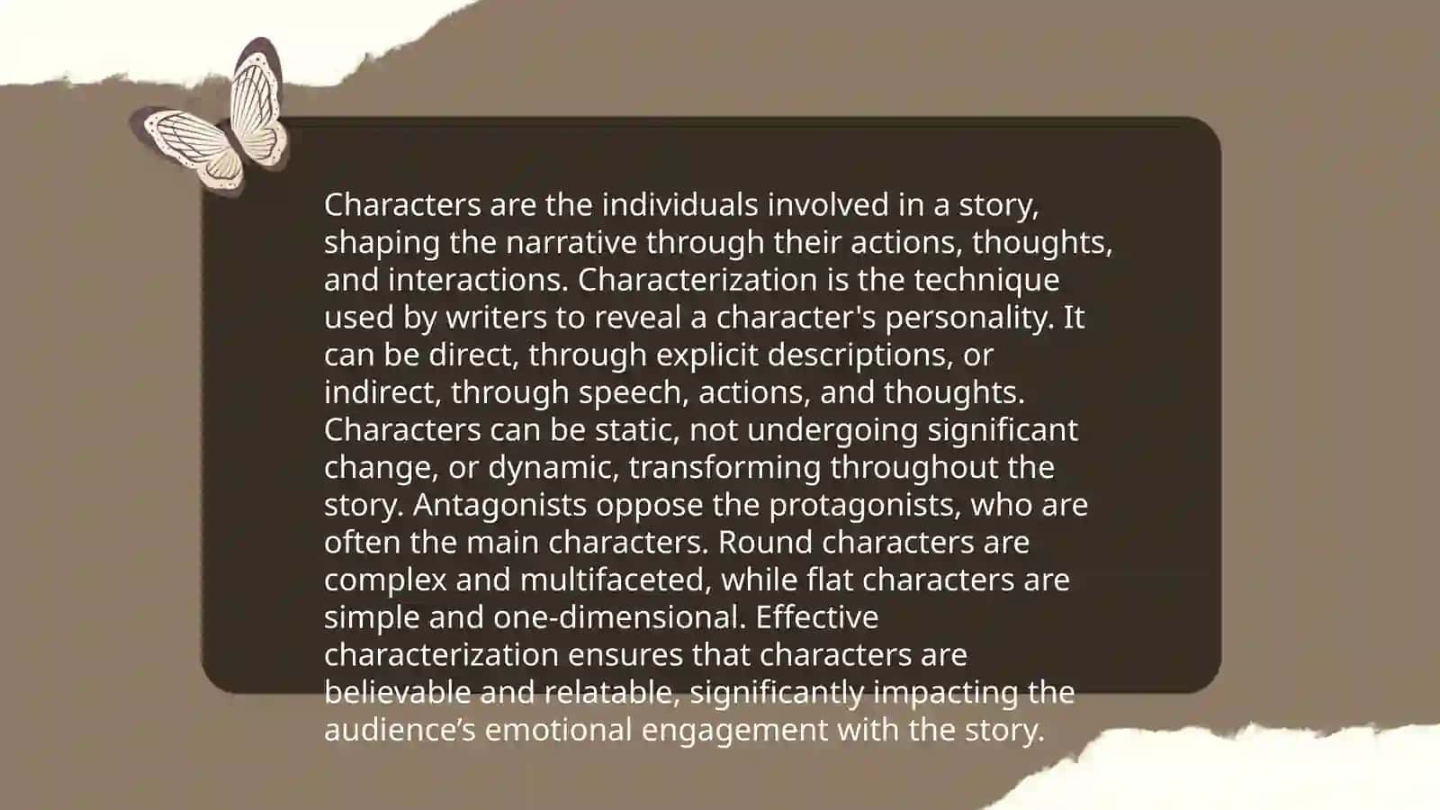 Elements of drama 4