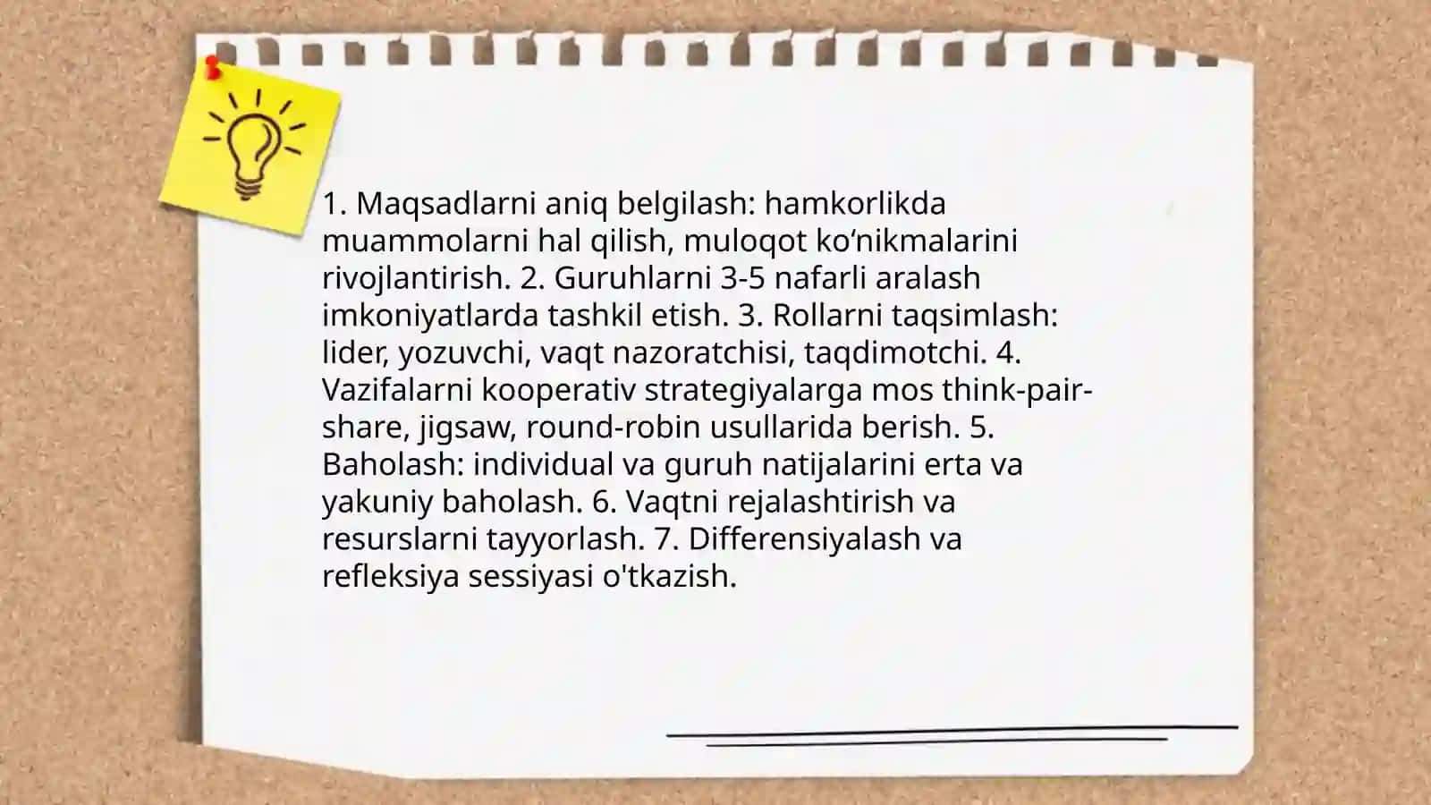 Matematika fanini o‘qitishda jamoada o‘qitish texnologiyasi 4