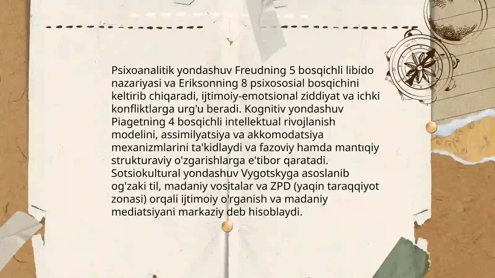 Psixik rivojlanish va uni davrlashtirish muammosi 4
