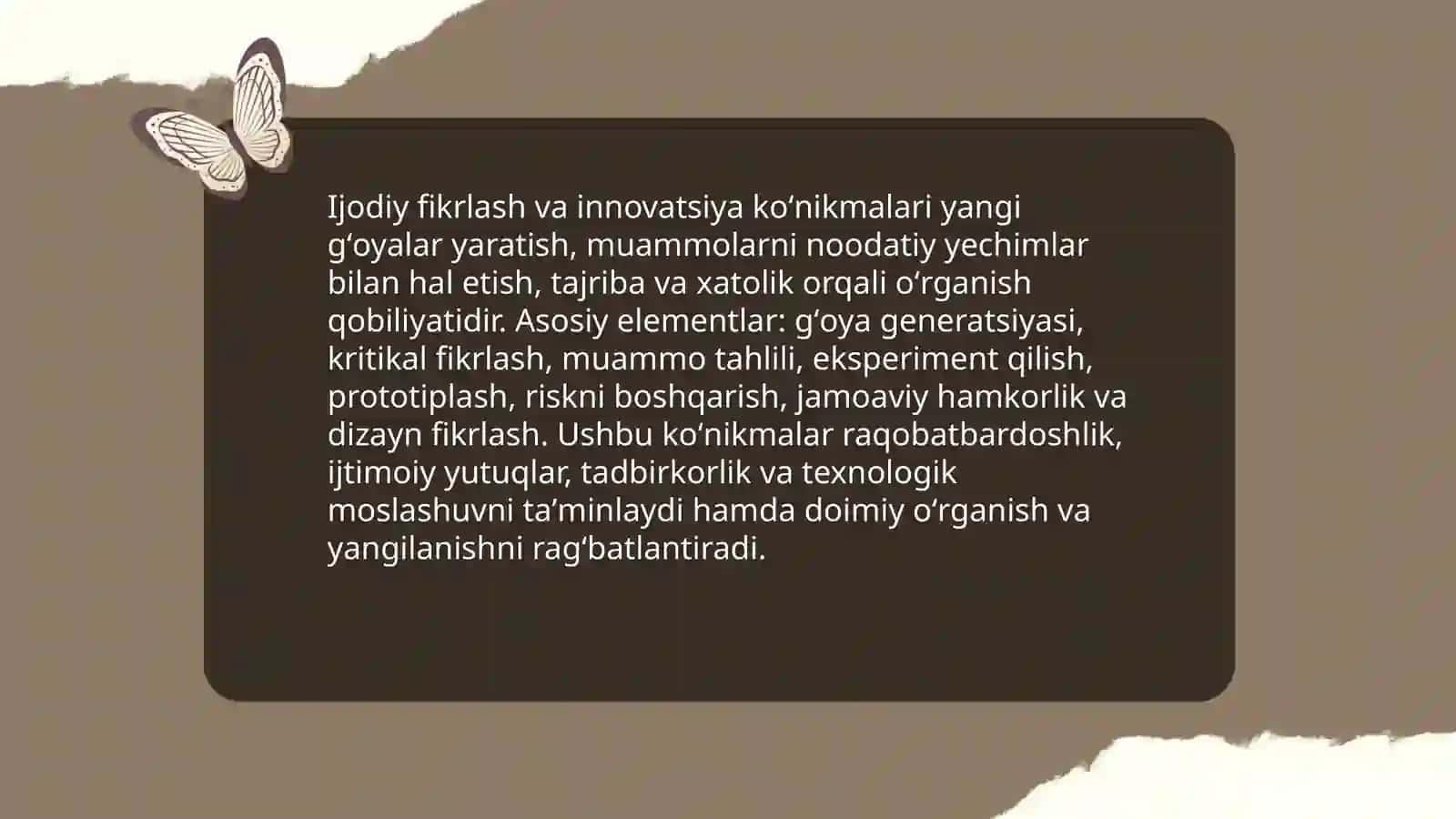 XXI asr koʻnikmalari tavsifi 4