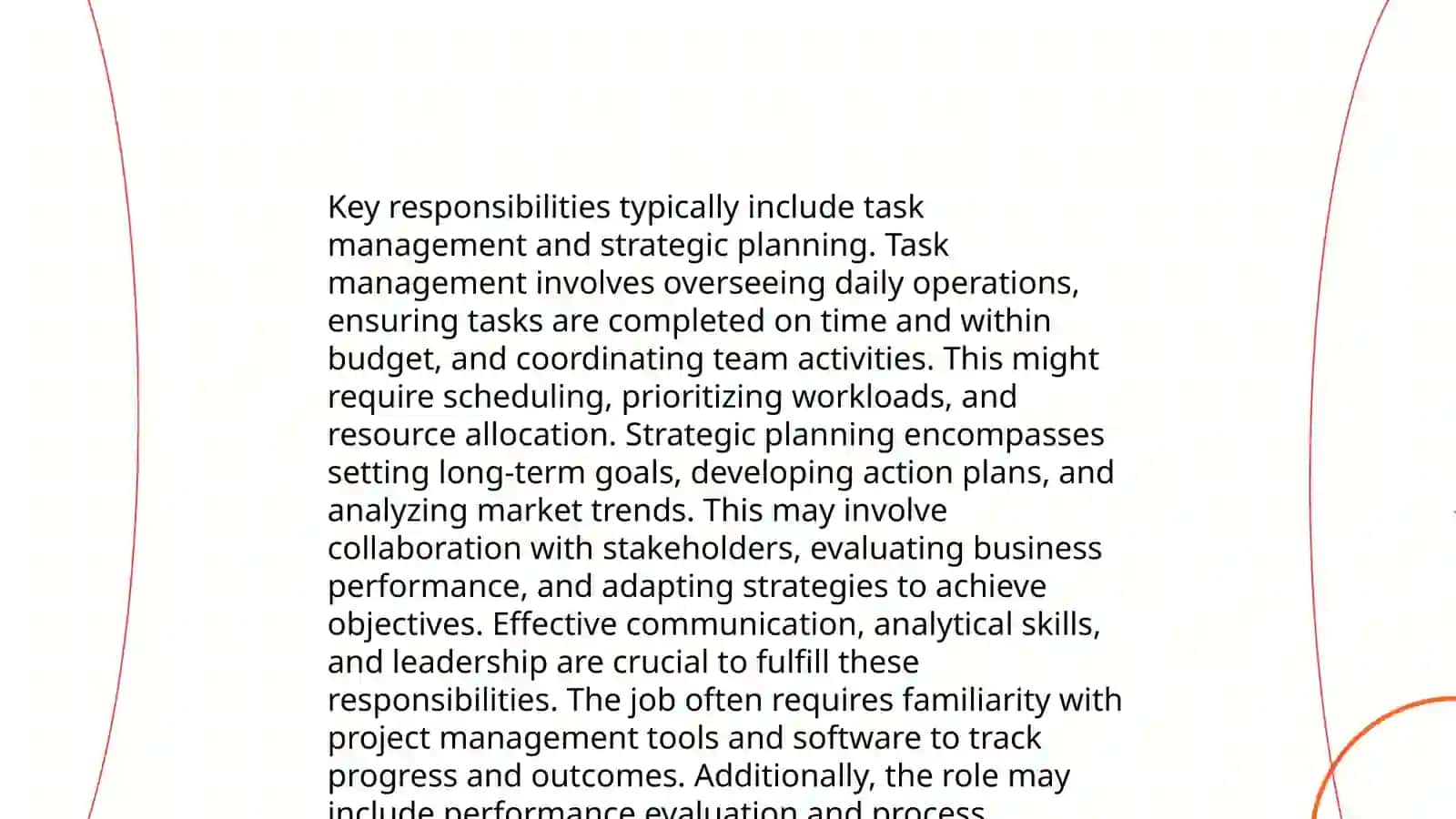 Job descriptios 4