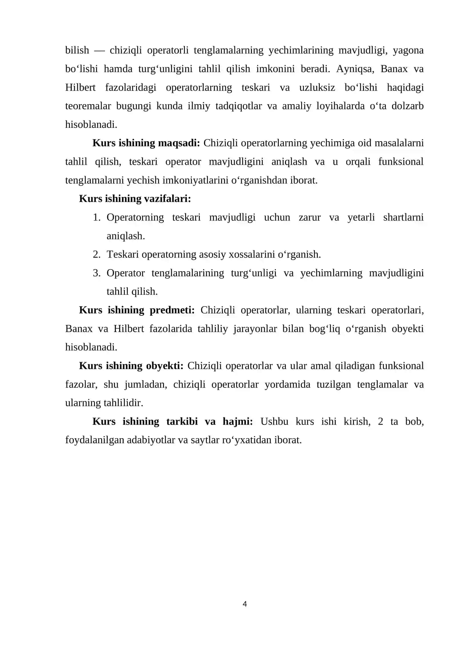 Teskari operatorlar va ularning xossalari 4