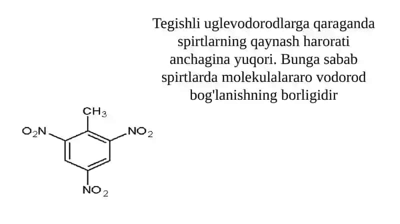To'yingan bir atomli spirtlar 4