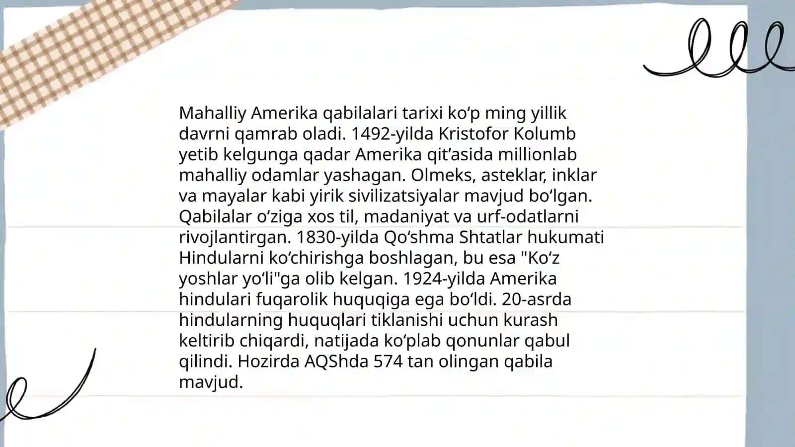 O'RTA ASRLARDA AMERIKA HALQLARI 4