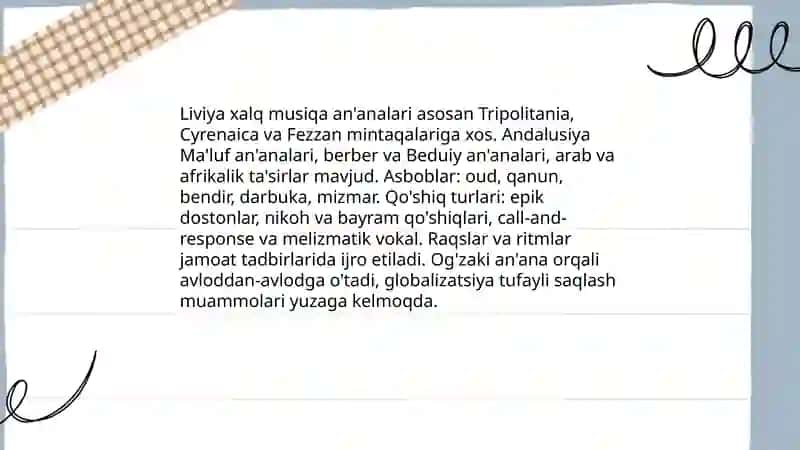 Liviya musiqasi 4