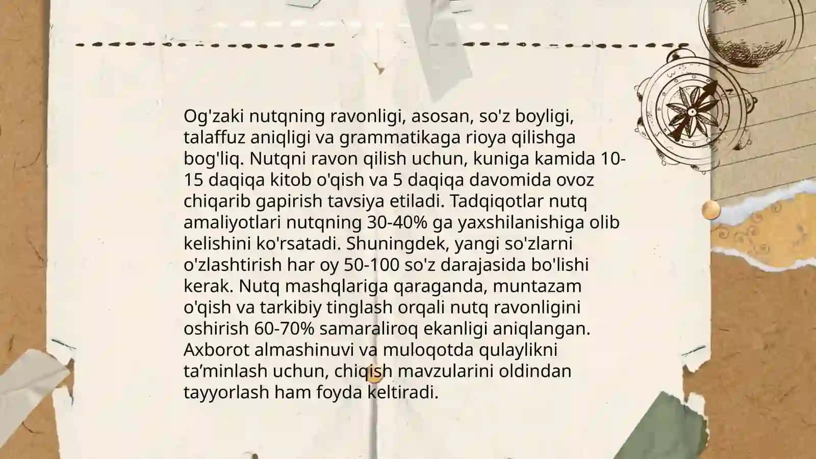 Og'zaki madaniy nutqning asosiy kommunikativ sifatlari 4