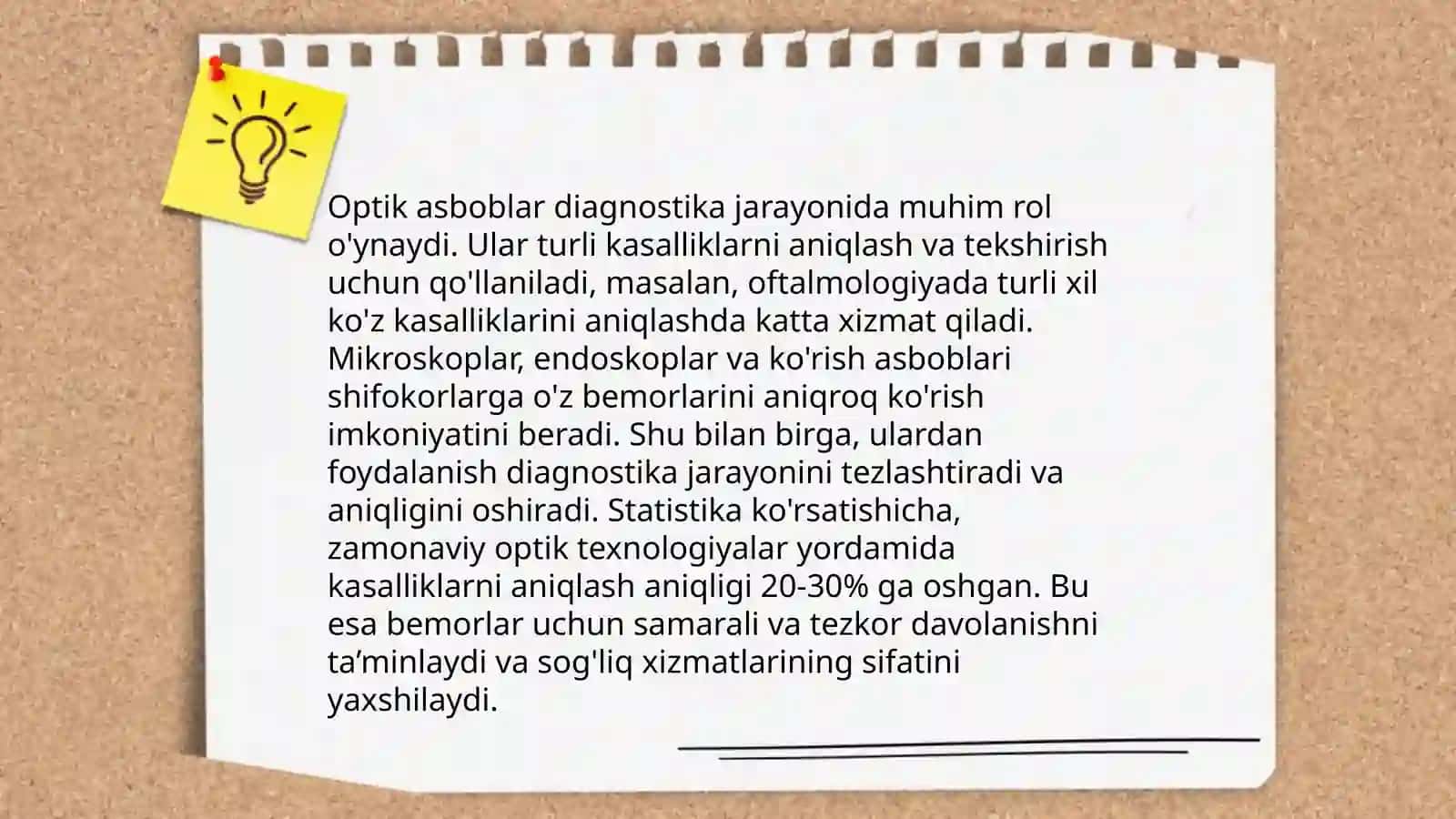 Optik Asboblarning Tibbiyotdagi Ahamiyati 4