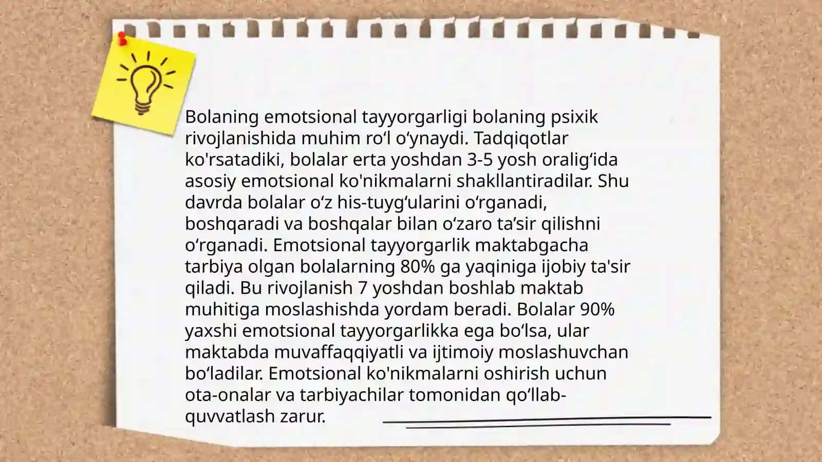 Bolaning maktabga psixologik tayyorgarligi 4