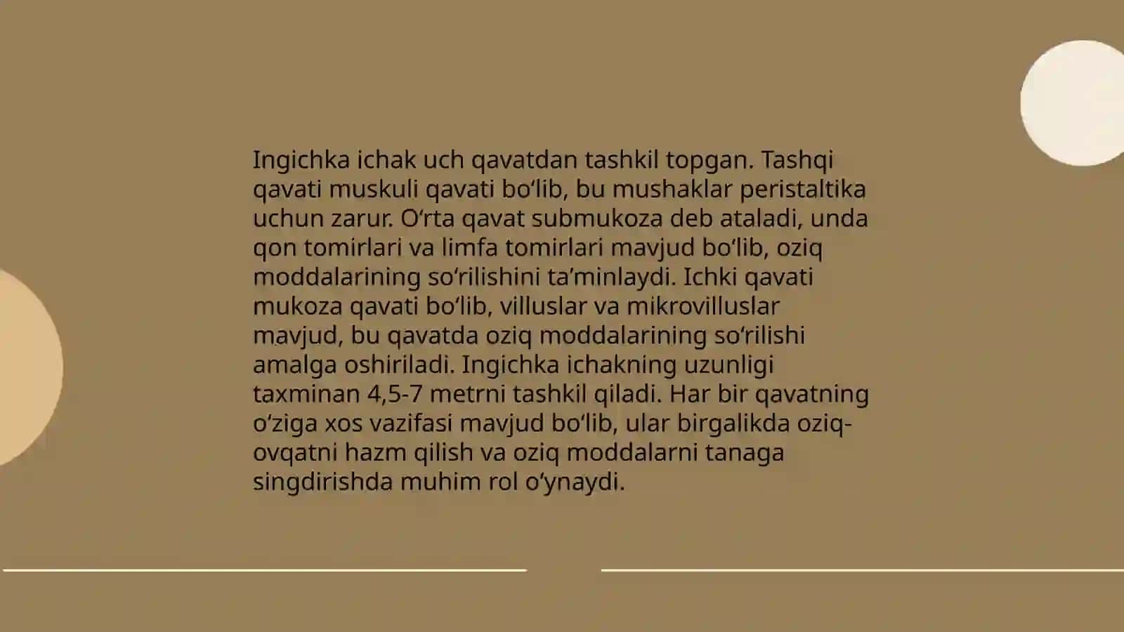 Ingichka ichak tuzilishi va funksiyalari 4