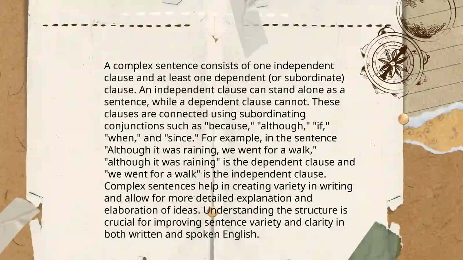 Complex Sentences 4