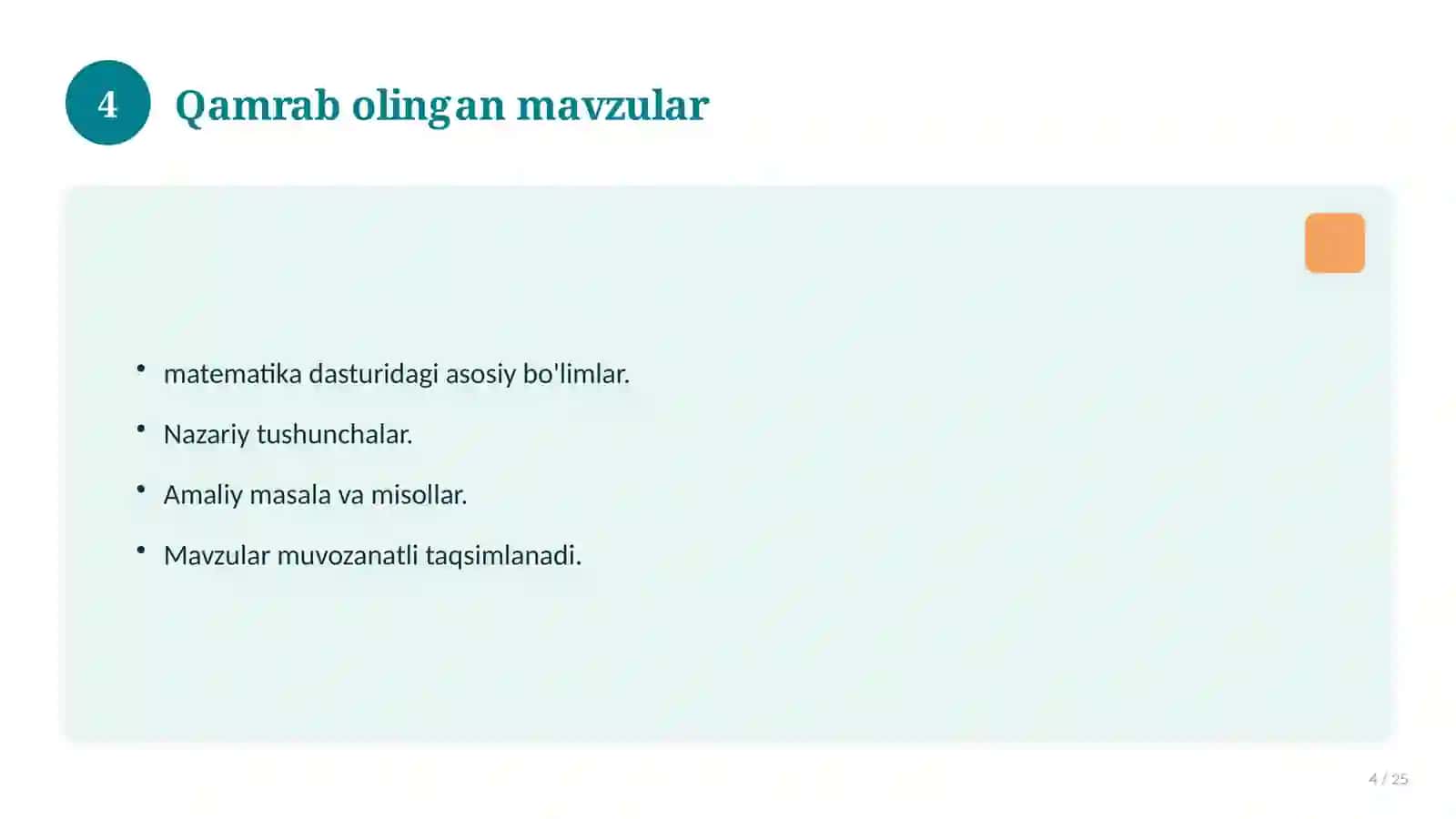 Musiqa madaniyati fanidan 4-sinf: mavzulashtirilgan nazorat ishi va tahlil 4