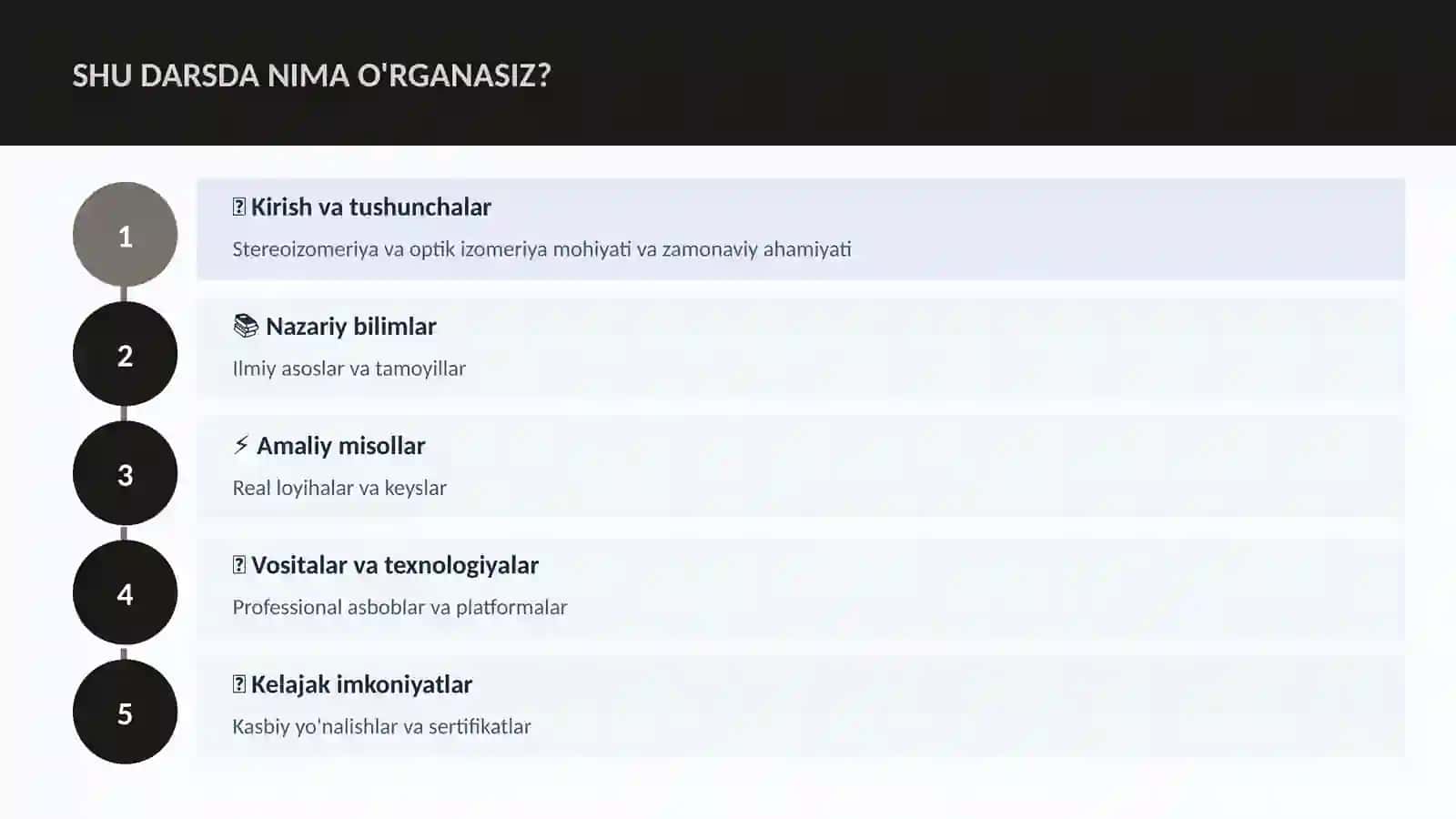 KIMYO — UY VAZIFALARI 4