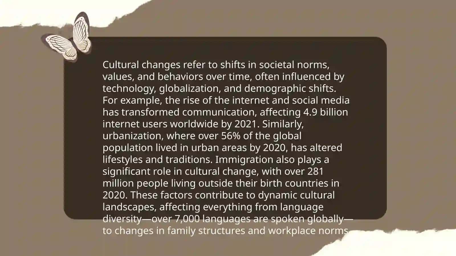 Social Changes 4