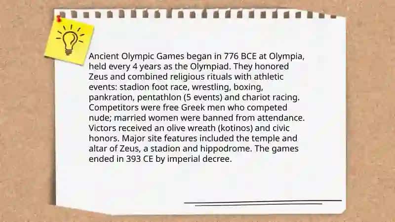 The Olympic Games 4