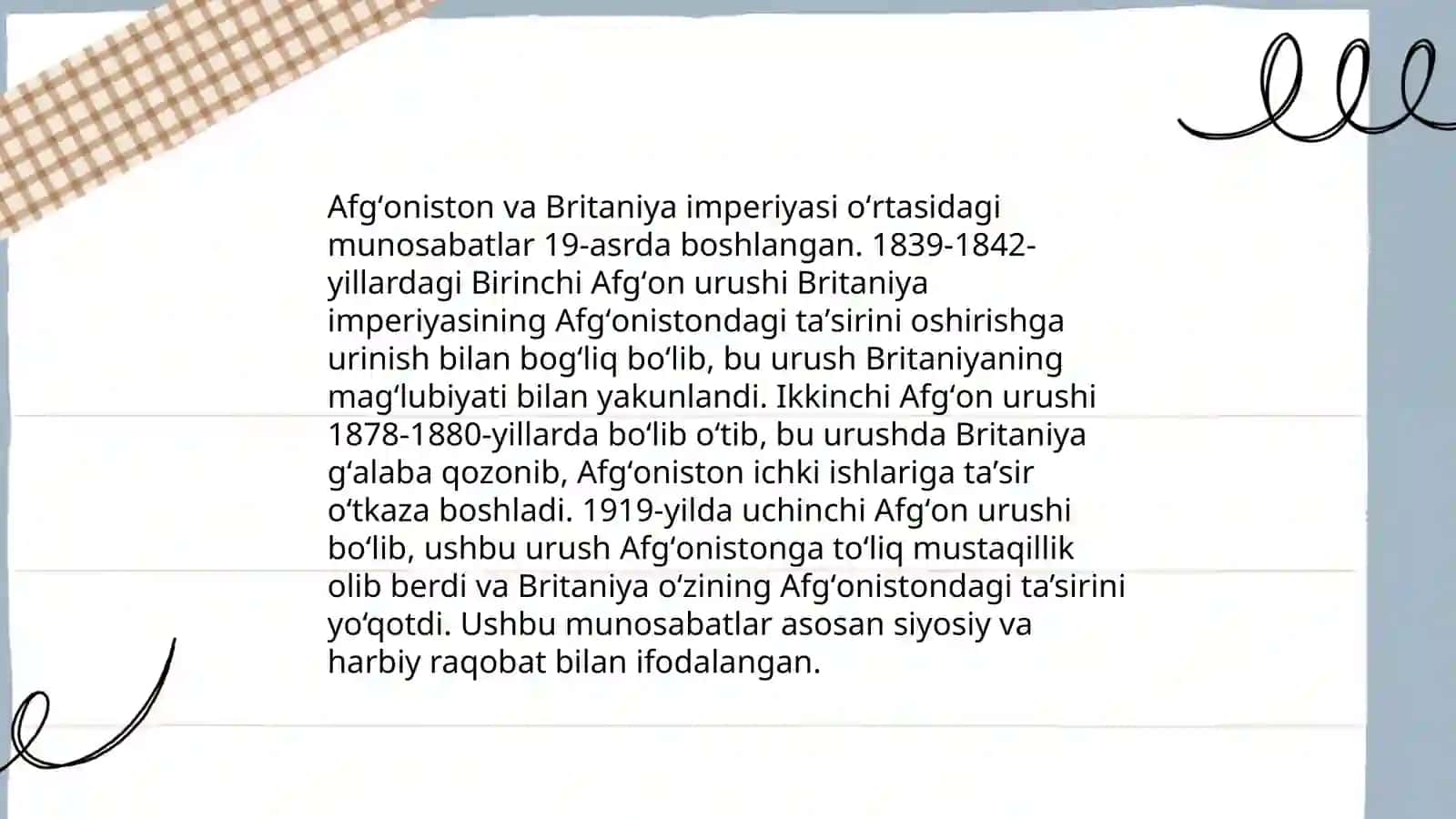 Afgoniston 18 19 asrlarda 4