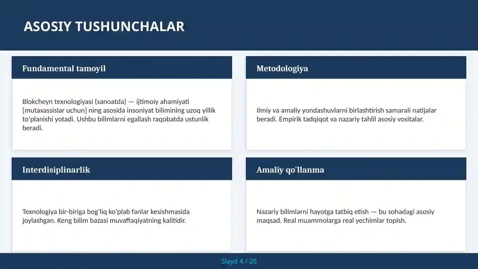 Blokcheyn texnologiyasi (sanoatda) — ijtimoiy ahamiyati [mutaxassislar uchun] 4