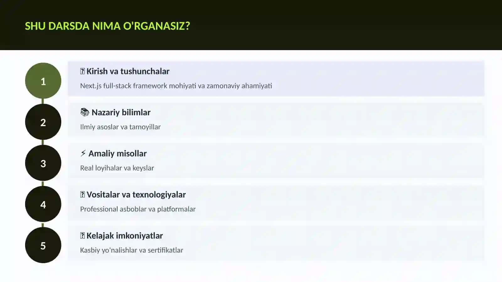 Next.js full-stack framework 4