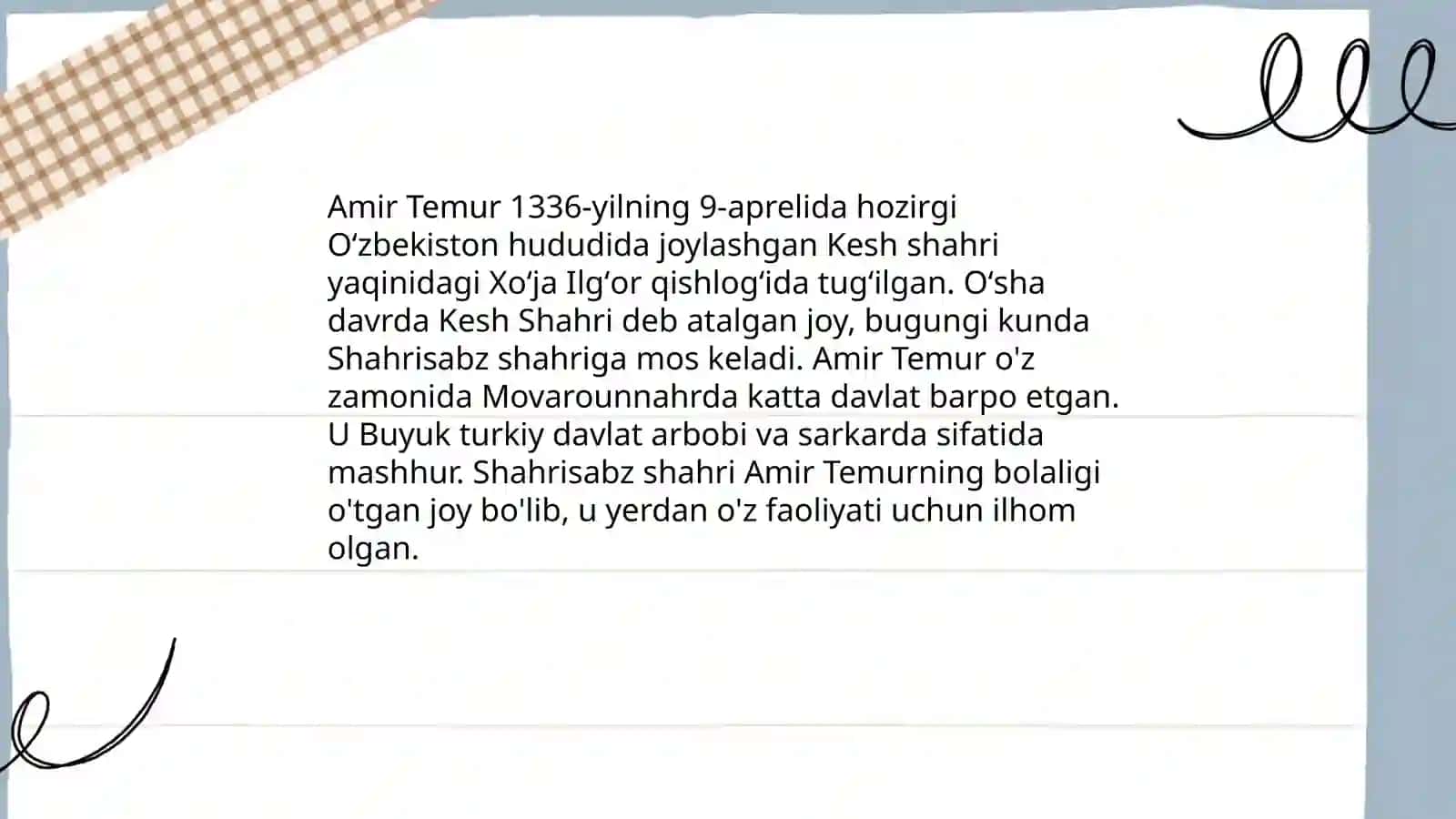 Amir Temur 4