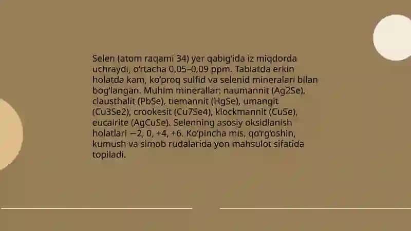 Selen 4