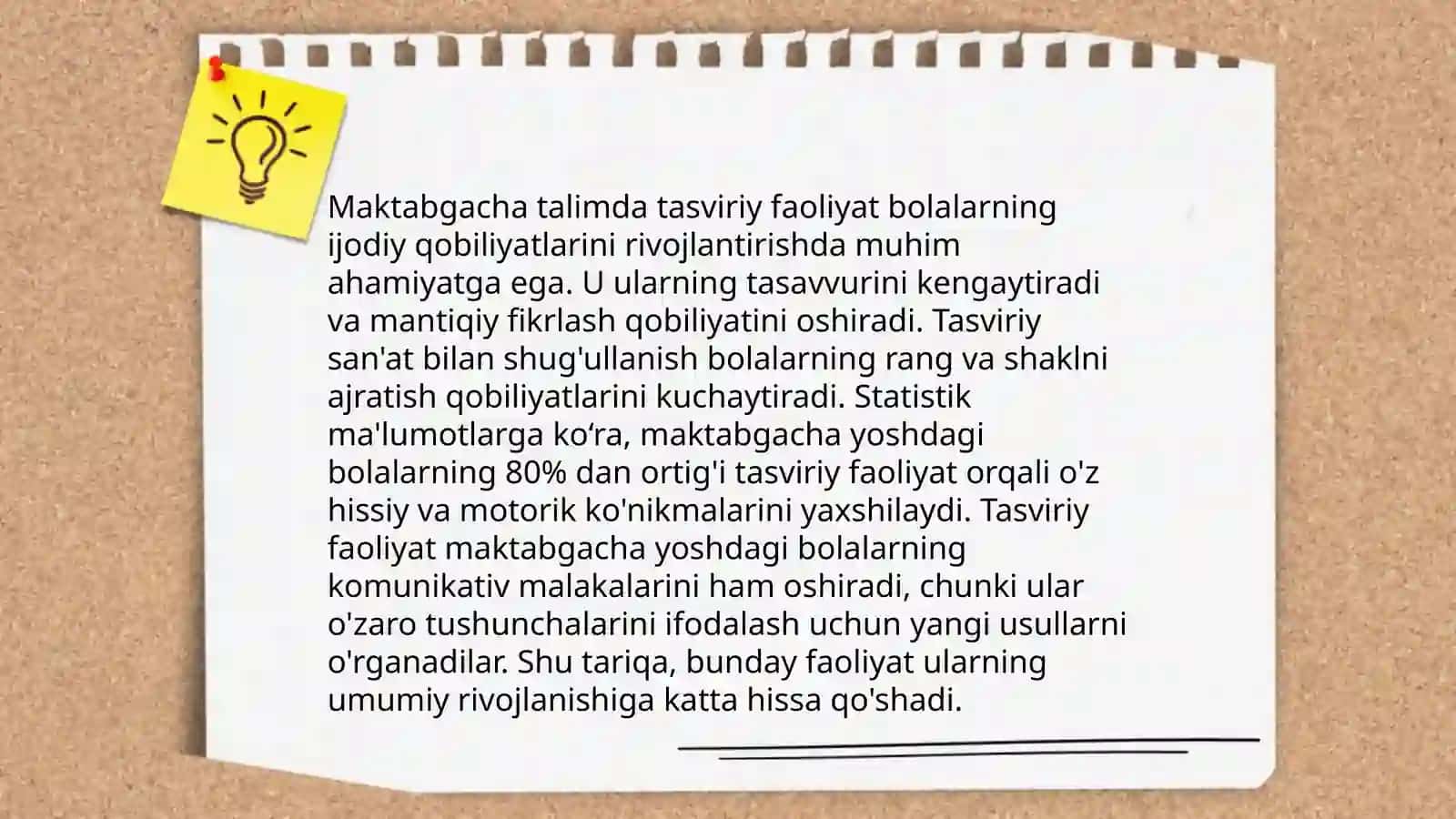 Maktabgacha talimda tasvirriy faoliyat mashğulotini loyihalashtirish 4
