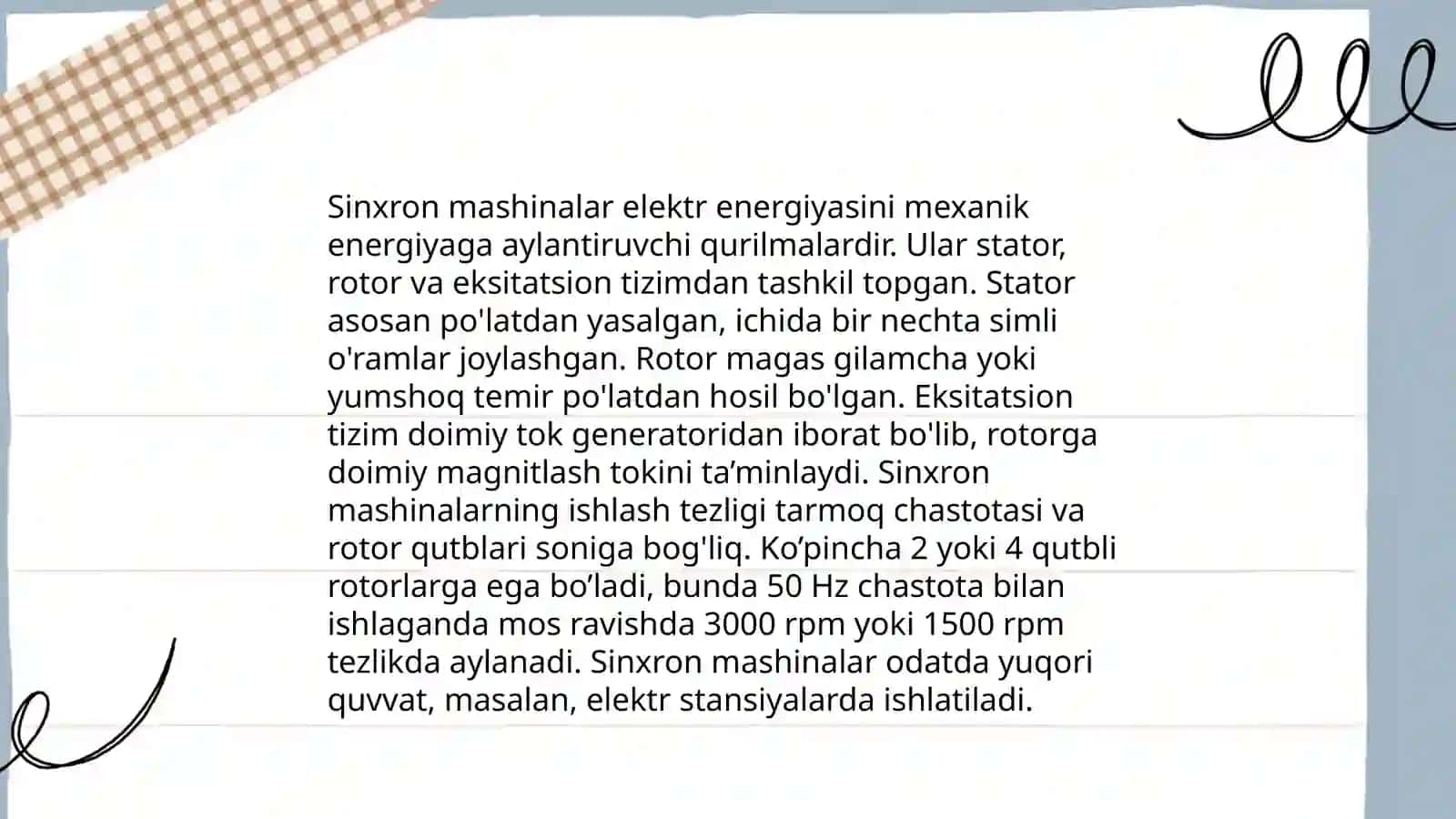 Sinxron mashinalar 4