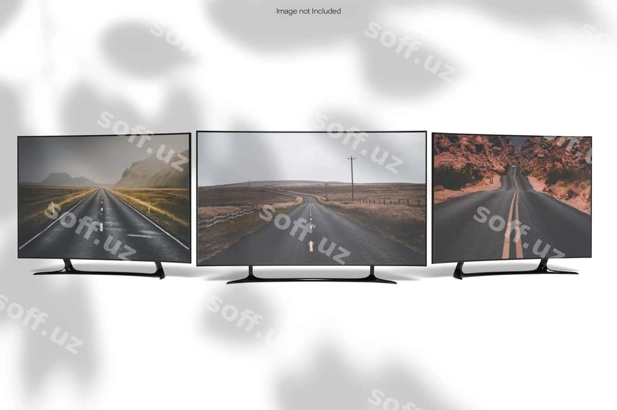 Smart televizor namunasi | Smart tv mockup 1