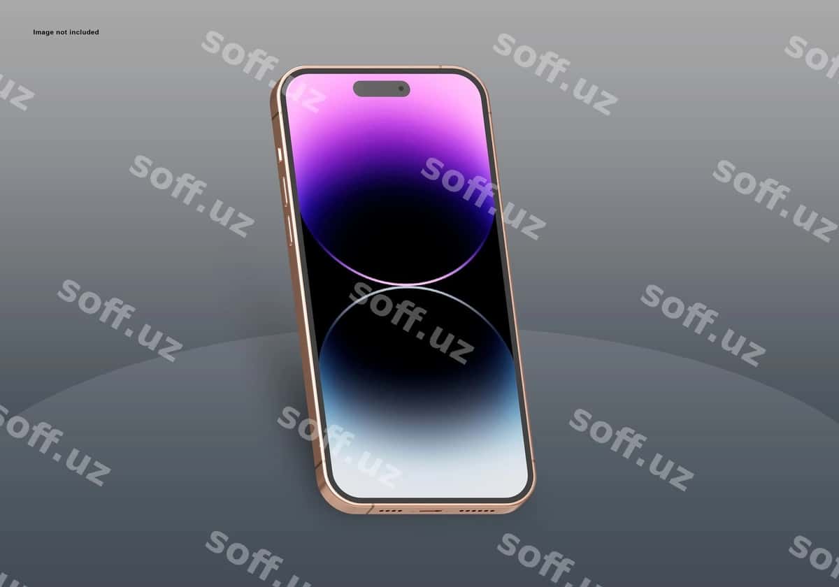 Akıllı telefon 14 pro mockup | Smartphone 14 pro mockup 1