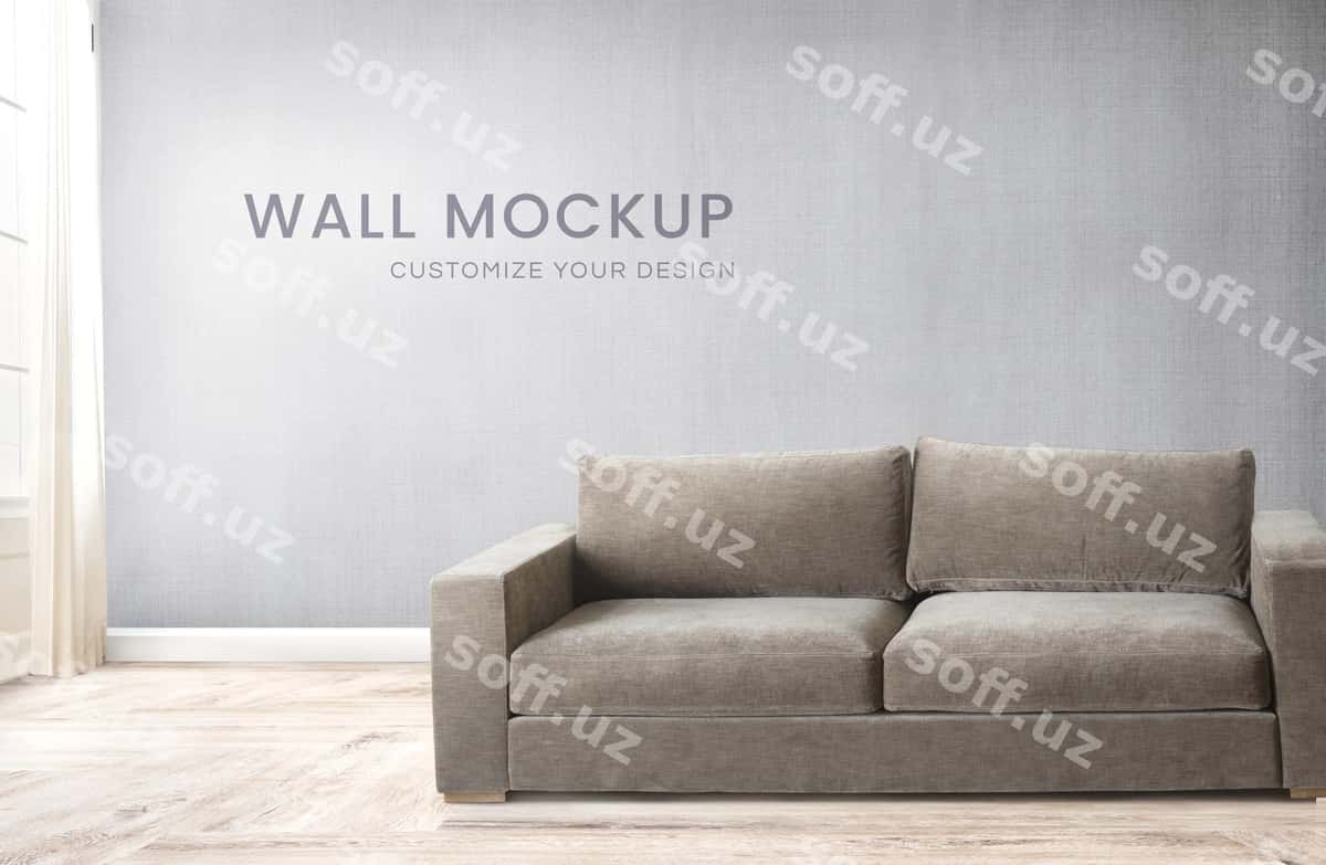 Sofa kulrang xona | Sofa gray room 1