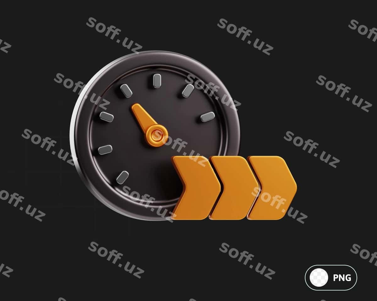 Tezlikni oshirish uchun 3D illyustratsiya | Speed boost 3d illustration 1