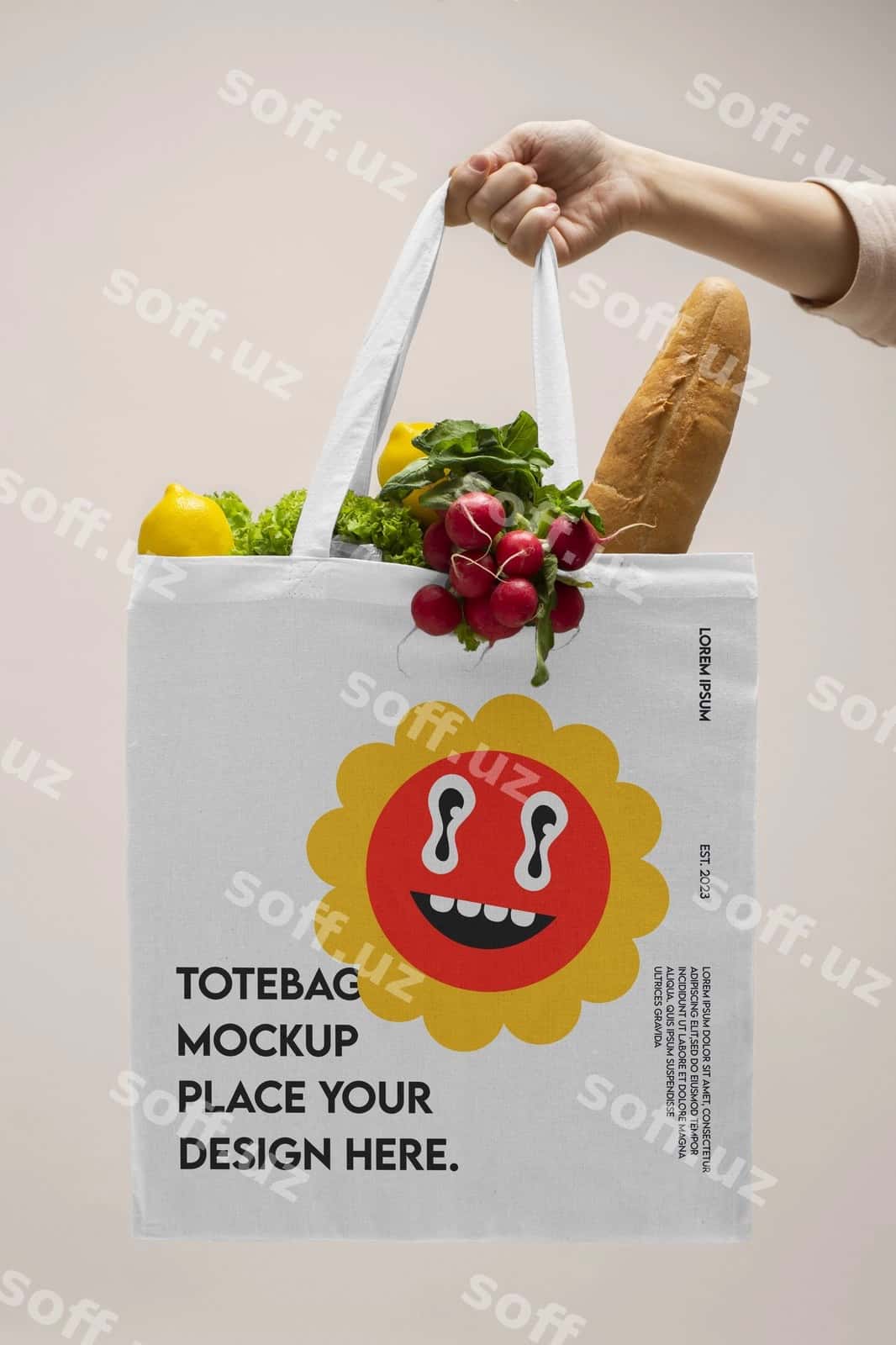 Tote bag namuna dizayni | Tote bag mockup design 1