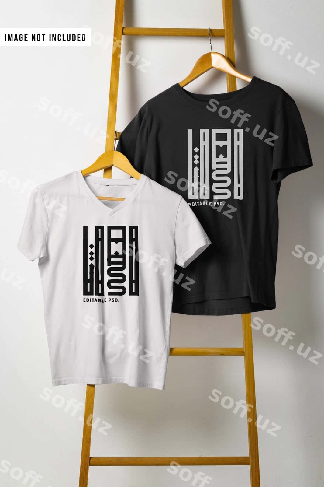 Futbolka to'plami mockup | Tshirt set mockup 1